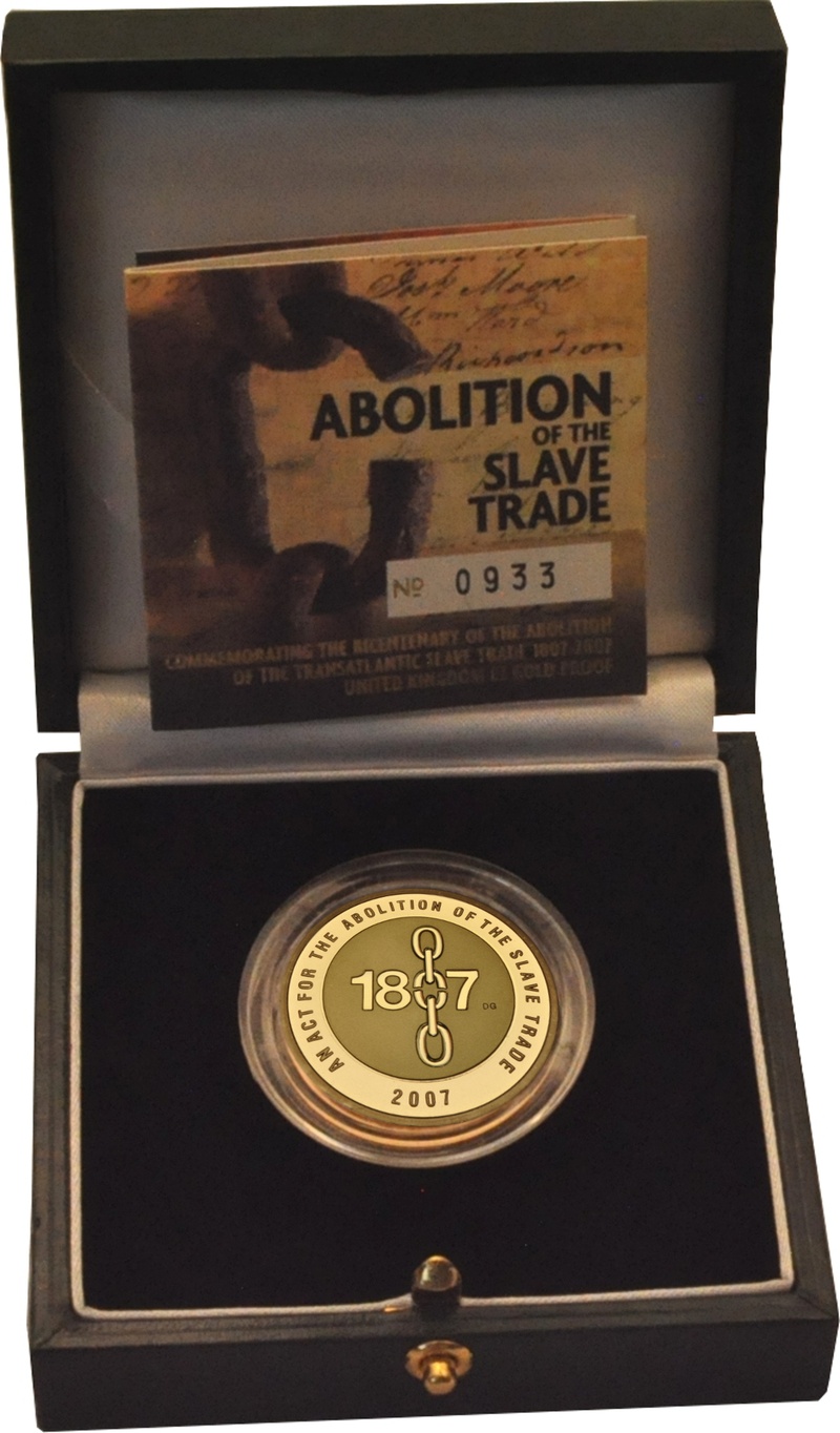 £2 proof munt: Afschaffing van de slavernij - 2007