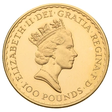 1988 Gold Britannia One Ounce Coin
