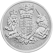 2024 Royal Arms Zilveren Munt 1oz