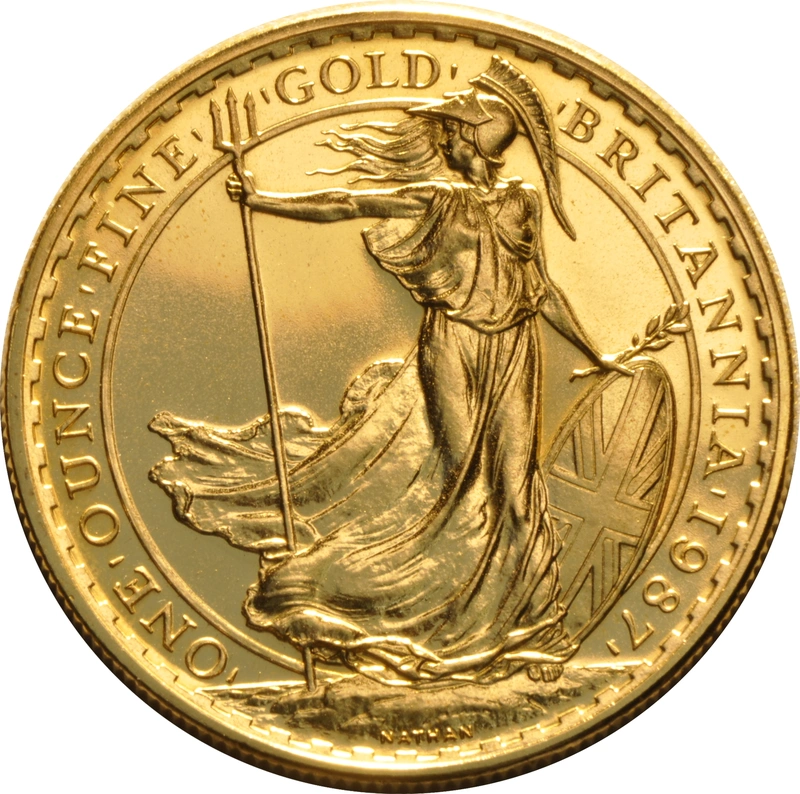 1987 Gold Britannia Coin 1oz