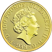 1 troy ounce gouden 'Two Dragons' munt - 2018