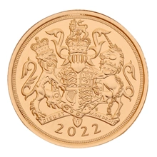 2022 Gouden Kwart Sovereign Munt