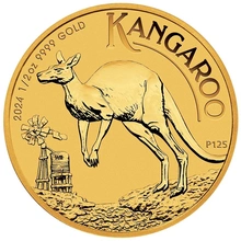 2024 1/2 Oz Gouden Australian Kangaroo Munt