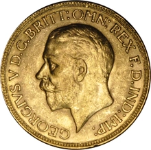 1929 Gouden Sovereign - Koning George V - P