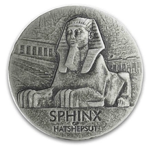 2019 Sphinx of Hatshepsut 5oz Zilveren Munt