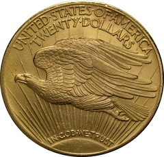 1932 gouden American Double Eagle (20 Dollar) munt St Gaudens Head Philadelphia
