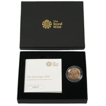 Gouden Sovereign - Briljant ongecirculeerd 2020 (box)