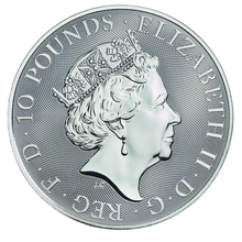 10oz Silver Coin, The Unicorn - Queen's Beast 2019