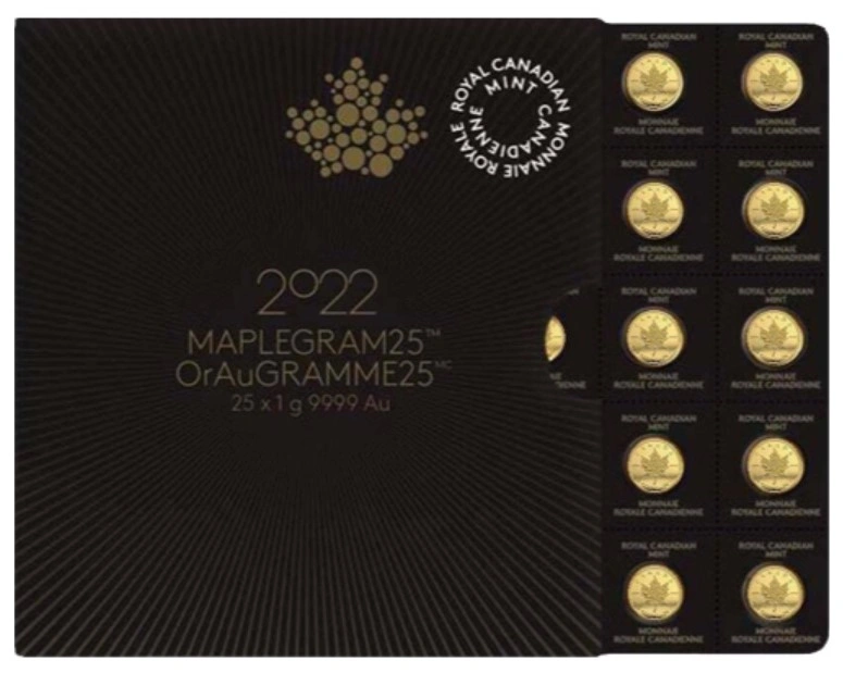 MapleGram25 Goud 2022
