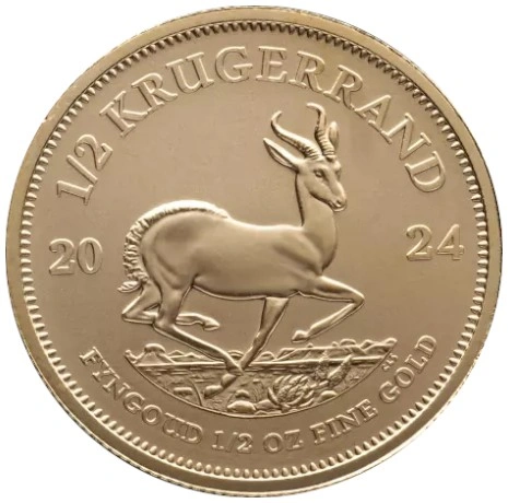 2024 half ounce Krugerand gouden munt