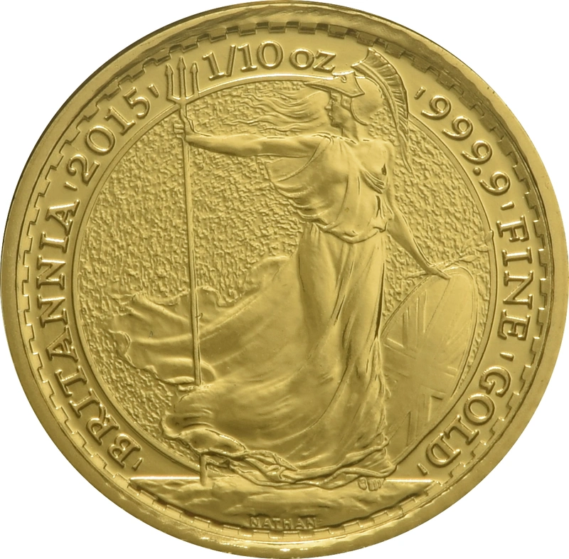 2015 Tenth Ounce Gold Britannia