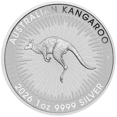 2026 1 troy ounce zilveren Kangaroo munt