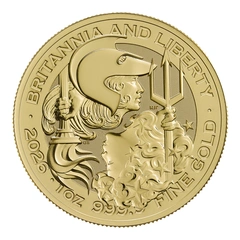 2026 Britannia en Liberty 1oz Gouden Munt