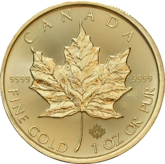 Gouden Maple Leaf munten