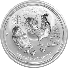 Zilveren Australian Lunar munten