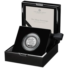 2025 Proof Zilveren Sovereign Munt In Doos