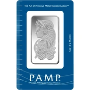 50 gram zilverbaar - PAMP Suisse