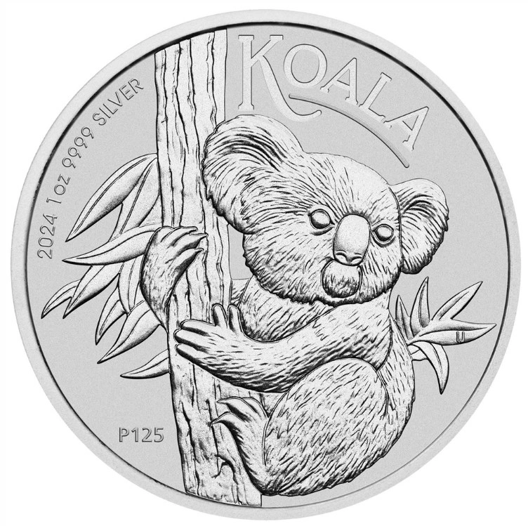 2024 Australische Koala Zilveren Munt 1 oz