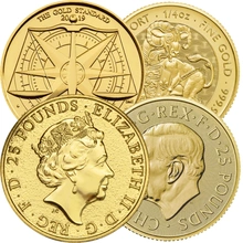 1/4oz Royal Mint Lunar Beasts Standard Series £25 Gouden Munten