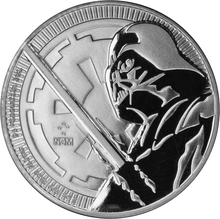 2018 Star Wars 1oz Silver Darth Vader Coin