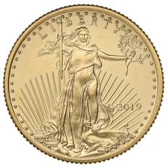 2019 1/4 troy ounce gouden American Eagle munt