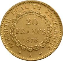 20 Francs Frankrijk - Guardian Angel