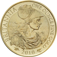 2010 Gold Britannia One Ounce Coin