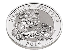2019 Valiant One Ounce Silver Coin