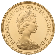 Gold Proof 1984 Sovereign Boxed