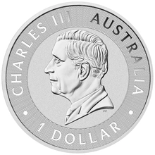 2025 Australische Kangoeroe Zilveren Munt 1oz