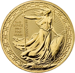 2020 1 troy ounce gouden Britannia munt Oriental Border