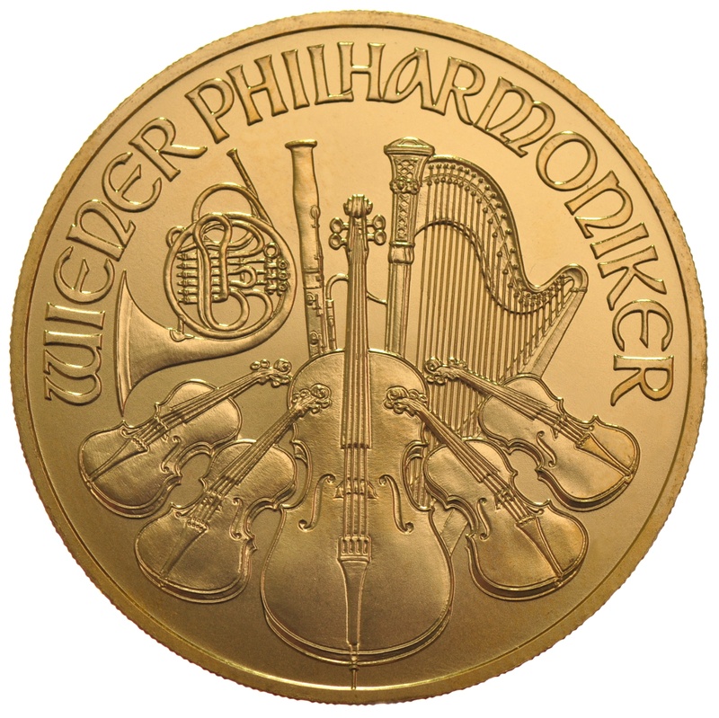 1 troy ounce gouden Philharmoniker munt - Beste waarde
