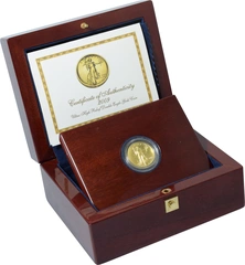 2009 gouden American Double Eagle (20 Dollar) Ultra High Relief munt in doos