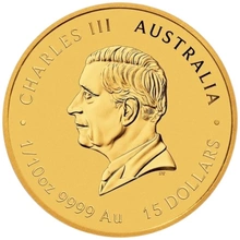 2025 Perth Mint Jaar van de Slang 1/10oz Gouden Munt