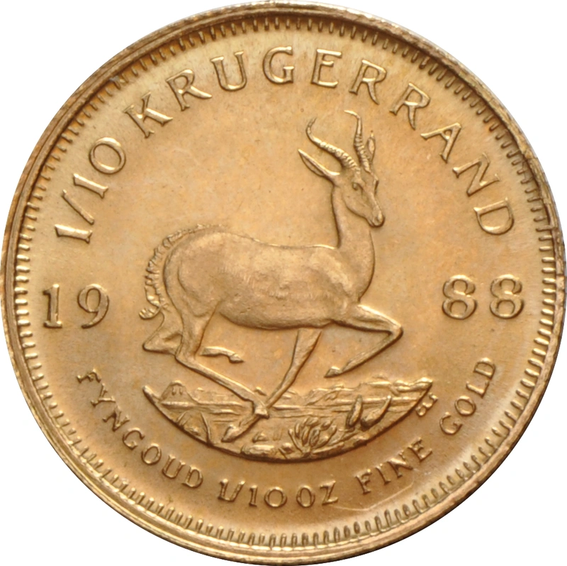 1988 Tenth Ounce Krugerrand
