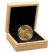 Oak Gift Box - 1oz Silver Coin 38mm