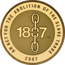£2 proof munt: Afschaffing van de slavernij - 2007