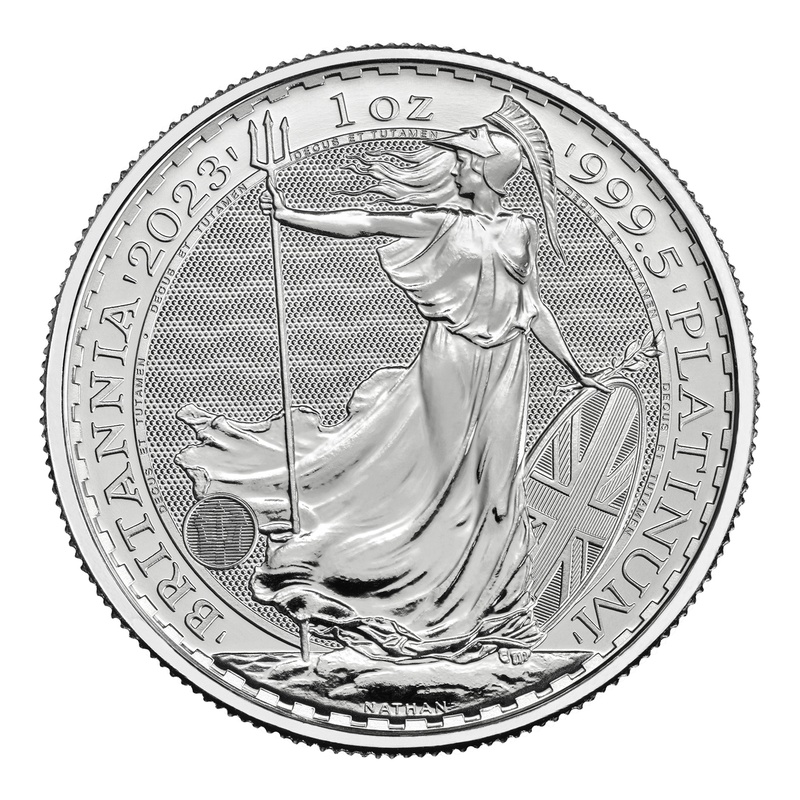 2023 1oz Platinum Britannia Coin