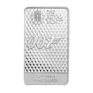 10 Ons Diamonds are Forever James Bond 007 Zilveren Baar