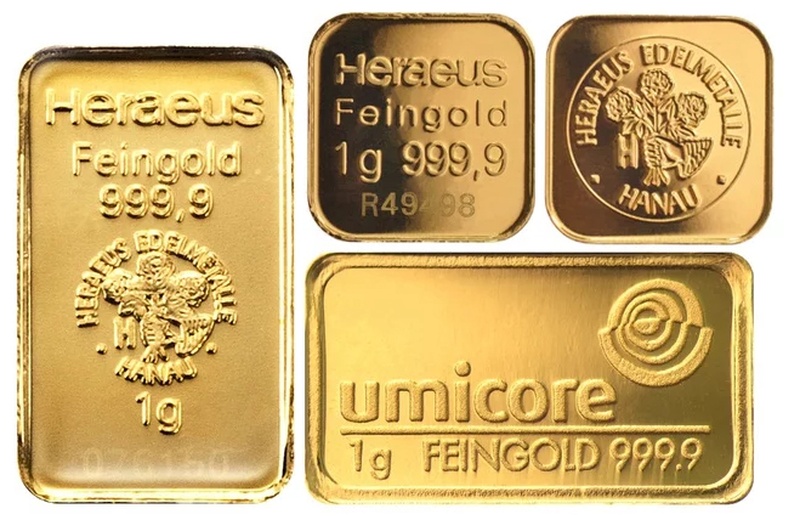 1 gram goudbaar - Tweedehands