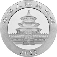 2022 30g Zilveren Chinese Panda