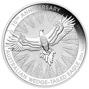 2024 Australische wigstaartarend Zilveren Munt 1oz