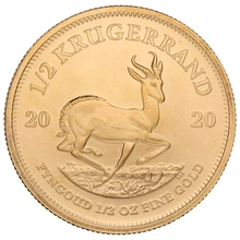 1/2 troy ounce gouden Krugerrand munt - 2020