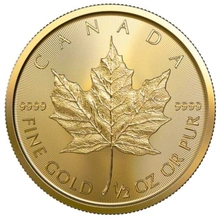 2023 Half ounce gouden esdoorn