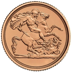 Gouden Sovereign munten