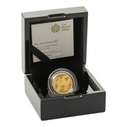 2020 1/4 Ons James Bond - Pay Attention 007 Proof Gouden Munt In doos