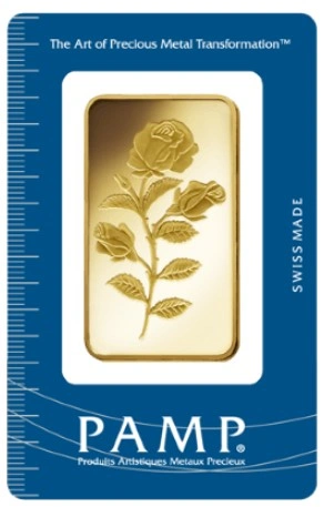 PAMP ROSA 50 Gram Goudbaar