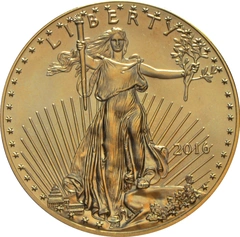 2016 1 troy ounce gouden American Eagle munt