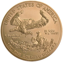 1999 1/10 troy ounce gouden American Eagle munt