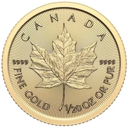 2024 1/20 oz Canadese Maple Leaf Gouden Munt